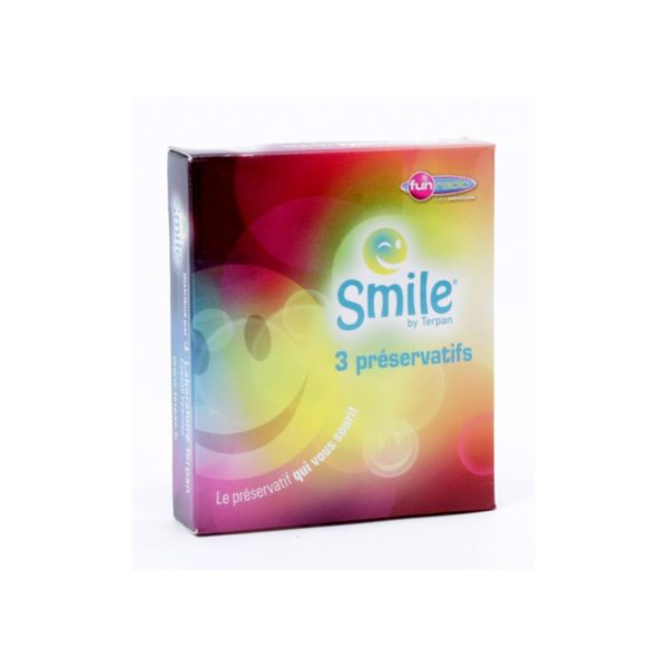 Boîte de 3 préservatifs Smile