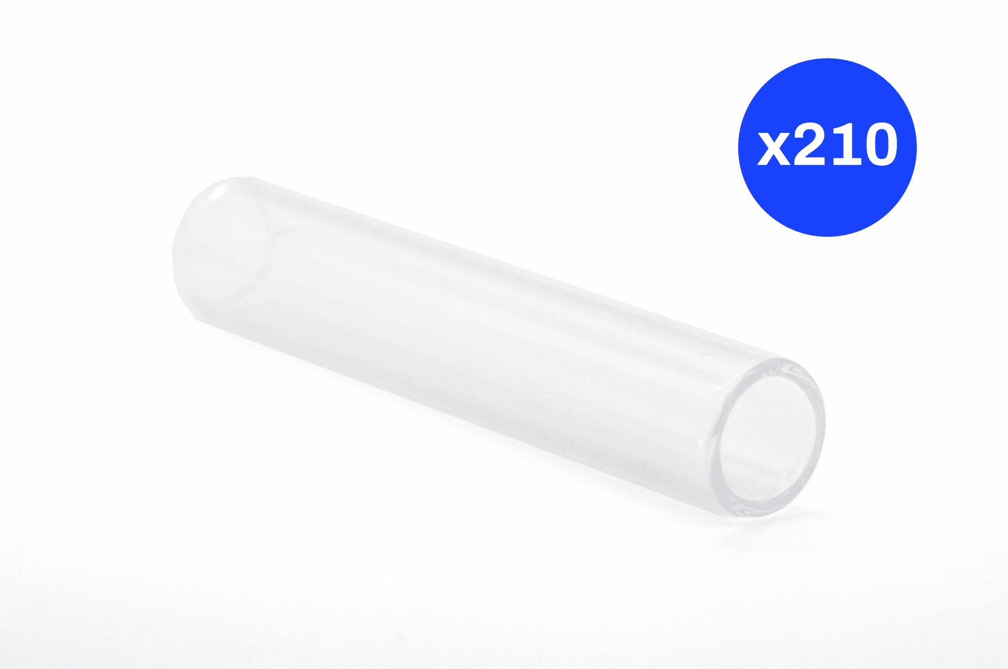 Tube droit en verre pour Kit Base® – Boîte de 210