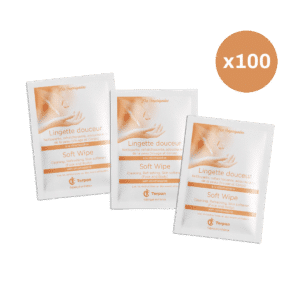 Les Imprégnées - Lingette Douceur nettoyante visage et corps - Pack de 100