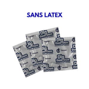 Pack de 10 digues buccales sans latex - Dig Dam Dom