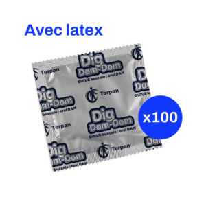 Digues buccales Dig Dam-Dom - Pack de 100