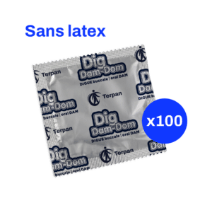 Digues buccales Dig Dam-Dom - Pack de 100
