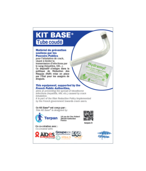 Kit base tube coudé